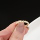 Glorria 14k Solid Gold Twisted Ring