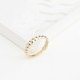 Glorria 14k Solid Gold Twisted Ring