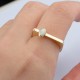 Glorria 14k Solid Gold White Opal Stone Ring