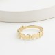 Glorria 14k Solid Gold Asymmetrical Ring