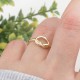 Glorria 14k Solid Gold Knot Ring