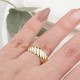 Glorria 14k Solid Gold Ring