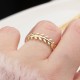 Glorria 14k Solid Gold Leaf Ring