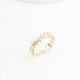 Glorria 14k Solid Gold Leaf Ring