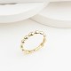 Glorria 14k Solid Gold Dome Ring
