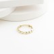 Glorria 14k Solid Gold Dome Ring