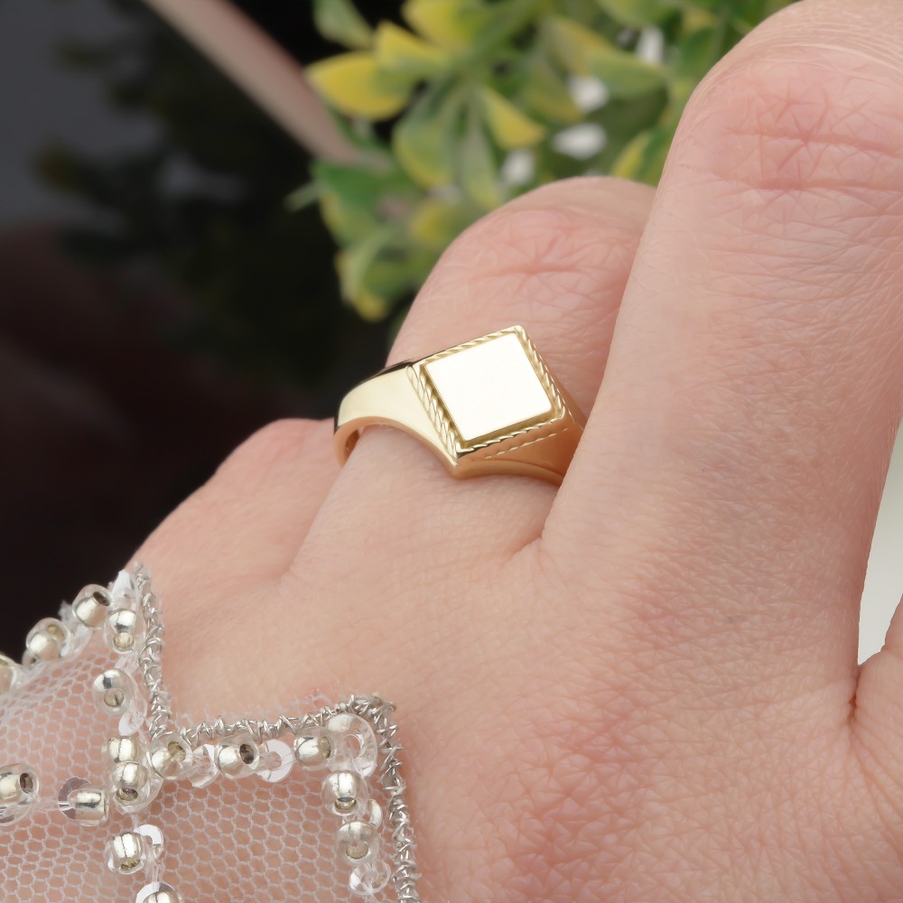 Glorria 14k Solid Gold Ring