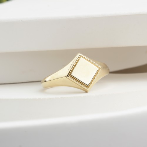 Glorria 14k Solid Gold Ring
