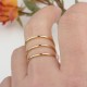 Glorria 14k Solid Gold Ring
