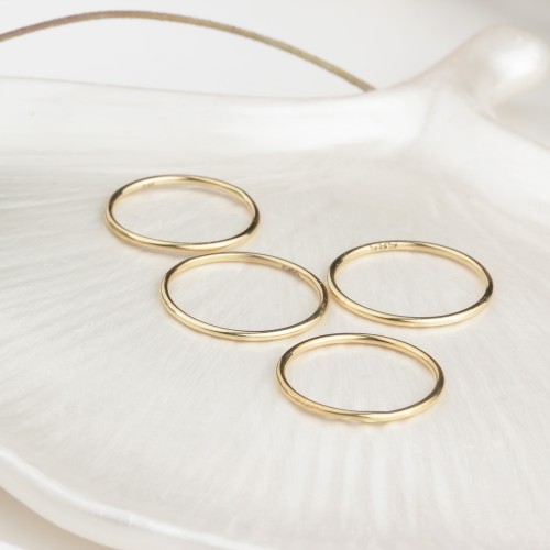 Glorria 14k Solid Gold Ring