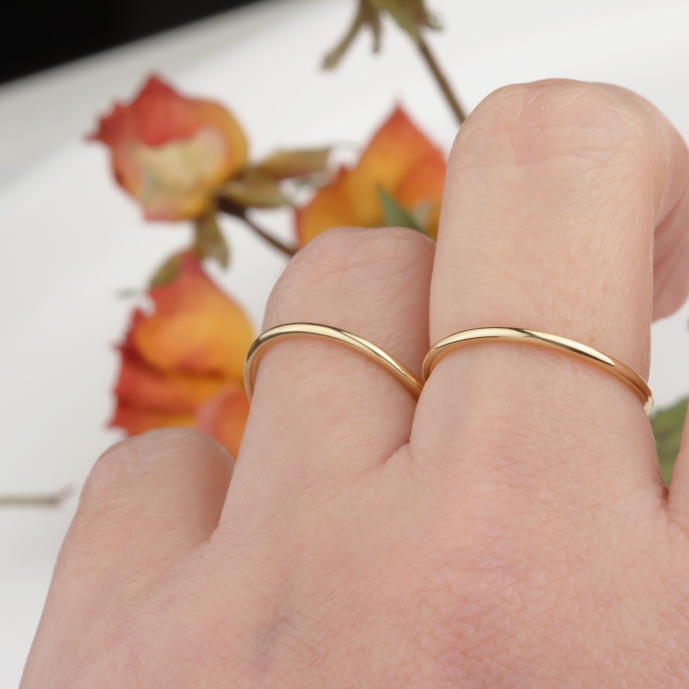 Glorria 14k Solid Gold Ring