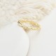 Glorria 14k Solid Gold Modern Twist Ring Glorria 14k Solid Gold Modern Twist Ring
