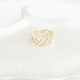 Glorria 14k Solid Gold Geometric Ring Glorria 14k Solid Gold Geometric Ring