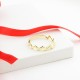 Glorria 14k Solid Gold Zigzag Pattern Ring Glorria 14k Solid Gold Zigzag Pattern Ring