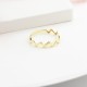 Glorria 14k Solid Gold Zigzag Pattern Ring Glorria 14k Solid Gold Zigzag Pattern Ring