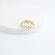 Glorria 14k Solid Gold Mini Disc Ring Glorria 14k Solid Gold Mini Disc Ring