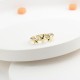 Glorria 14k Solid Gold Triple Star Ring Glorria 14k Solid Gold Triple Star Ring