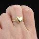 Glorria 14k Solid Gold Beaded Heart Ring Glorria 14k Solid Gold Beaded Heart Ring