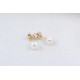 Glorria 14k Solid Gold Pearl Earrings Glorria 14k Solid Gold Pearl Earrings