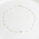 Glorria 14k Solid Gold Pearl Necklace Glorria 14k Solid Gold Pearl Necklace