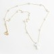 Glorria 14k Solid Gold Opal Cross Pearl Necklace Glorria 14k Solid Gold Opal Cross Pearl Necklace