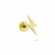 Glorria 14k Solid Gold Lightning Helix Piercing