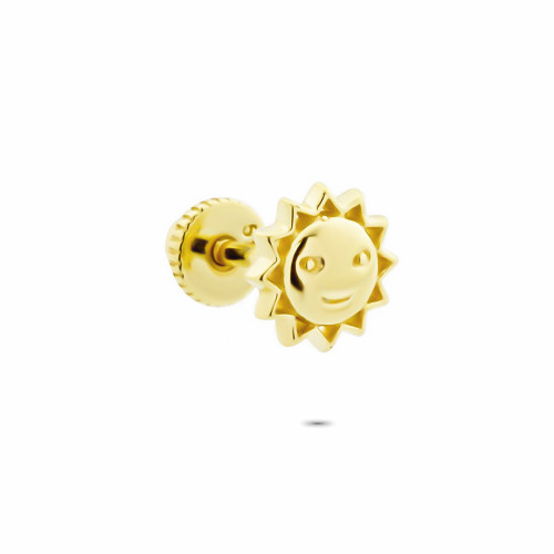 Glorria 14k Solid Gold Sun Helix Piercing Glorria 14k Solid Gold Sun Helix Piercing