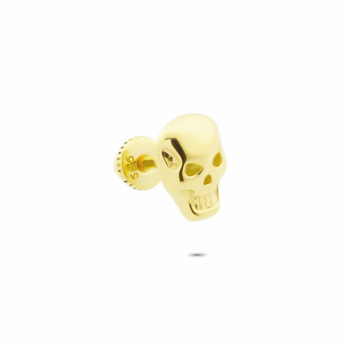 Glorria 14k Solid Gold Skull Helix Piercing Glorria 14k Solid Gold Skull Helix Piercing