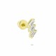 Glorria 14k Solid Gold Geometric Helix Piercing