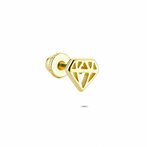 Glorria 14k Solid Gold Diamond Helix Piercing Glorria 14k Solid Gold Diamond Helix Piercing