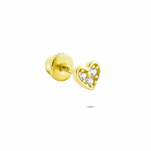 Glorria 14k Solid Gold Heart Helix Piercing Glorria 14k Solid Gold Heart Helix Piercing