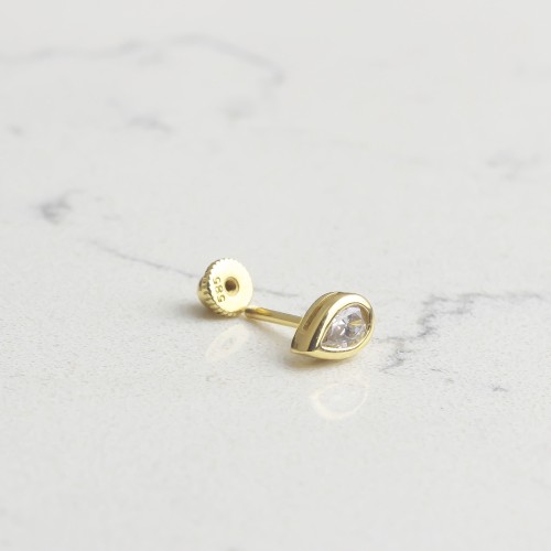 Glorria 14k Solid Gold Drop Helix Piercing Glorria 14k Solid Gold Drop Helix Piercing