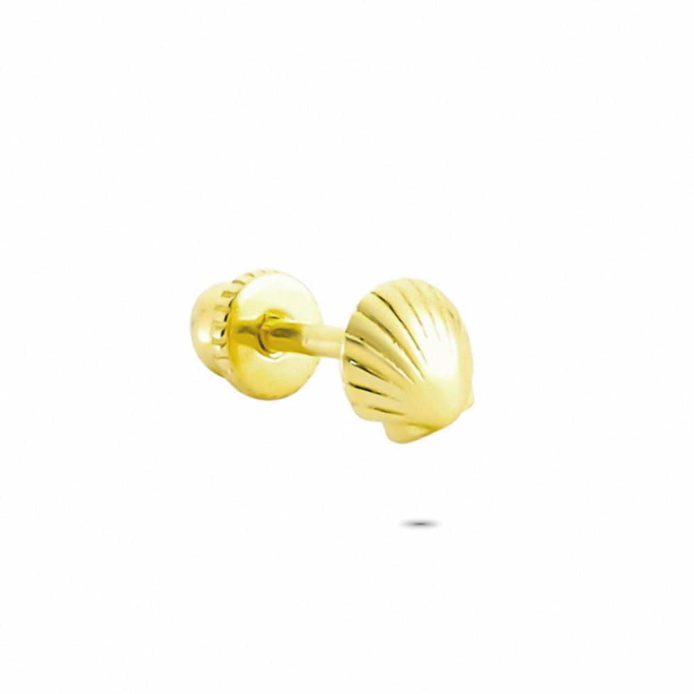 Glorria 14k Solid Gold Oyster Helix Piercing
