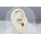 Glorria 14k Solid Gold Oyster Helix Piercing