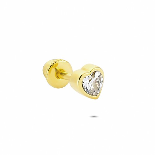 Glorria 14k Solid Gold Heart Helix Piercing Glorria 14k Solid Gold Heart Helix Piercing