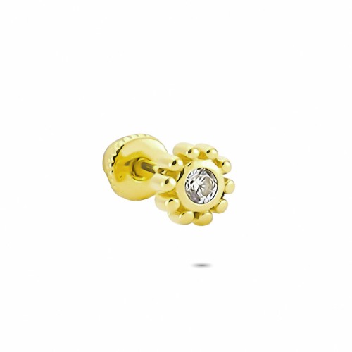 Glorria 14k Solid Gold Solitaire Helix Piercing Glorria 14k Solid Gold Solitaire Helix Piercing