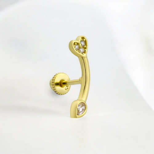 Glorria 14k Solid Gold Stick Piercing Glorria 14k Solid Gold Stick Piercing