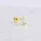 Glorria 14k Solid Gold Single Drumstick Tragus Piercing