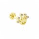 Glorria 14k Solid Gold Crown Tragus Piercing