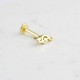 Glorria 14k Solid Gold Left Wrench Tragus Piercing
