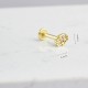 Glorria 14k Solid Gold Fatima Hand Tragus Piercing