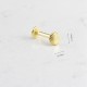 Glorria 14k Solid Gold Shell Tragus Piercing