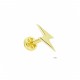 Glorria 14k Solid Gold Lightning Tragus Piercing