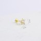 Glorria 14k Solid Gold Star Tragus Piercing