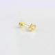 Glorria 14k Solid Gold Flower Tragus Piercing