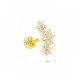 Glorria 14k Solid Gold Flower Tragus Piercing