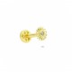 Glorria 14k Solid Gold Sun Tragus Piercing