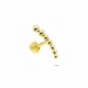 Glorria 14k Solid Gold Dorica Tragus Piercing