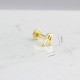Glorria 14k Solid Gold Letter A Tragus Piercing