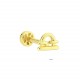 Glorria 14k Solid Gold Libra Tragus Piercing